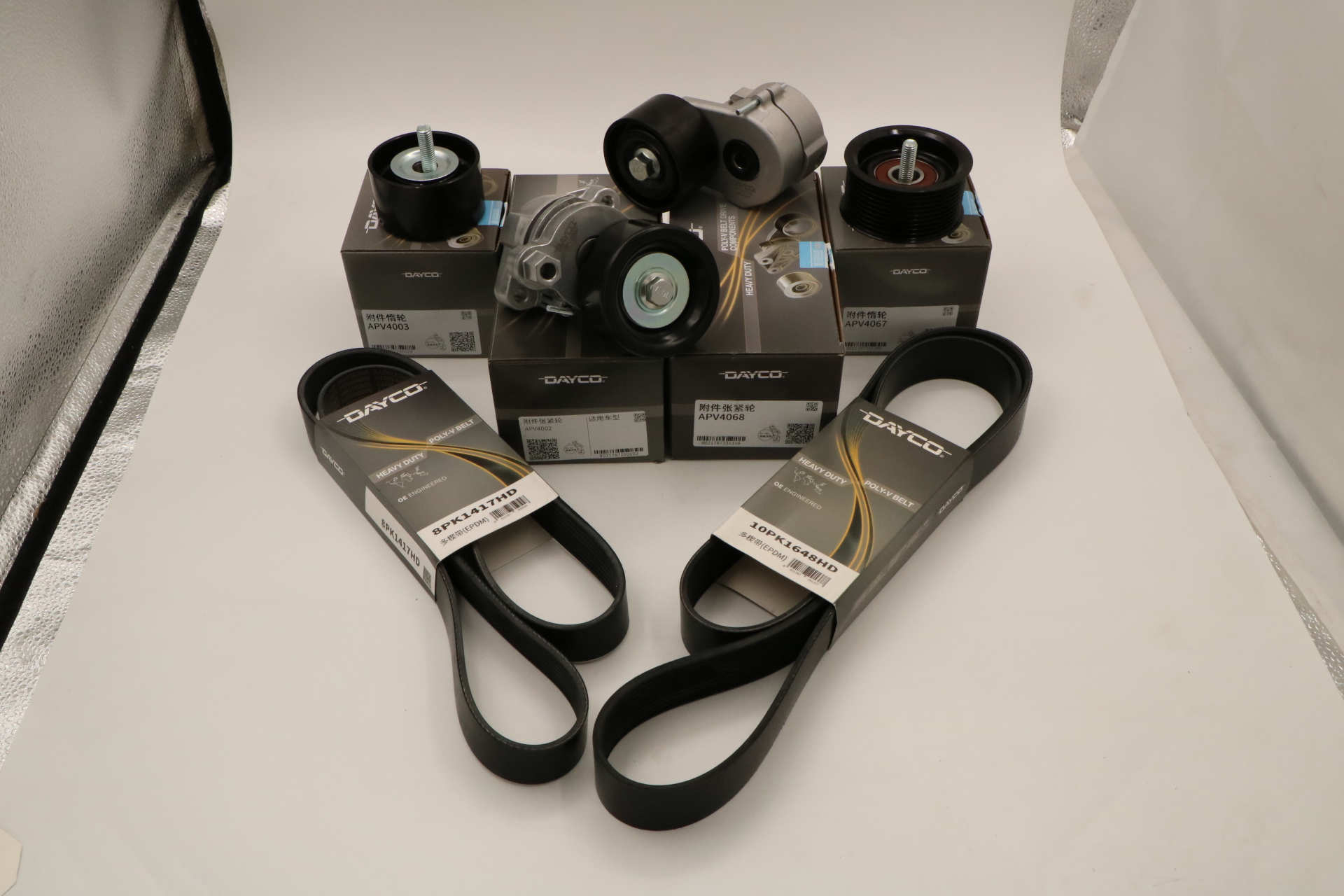 Комлект ГРМ(APV4003 APV4067 8PK1417HD 10PK1648HD APV4002 APV4068)