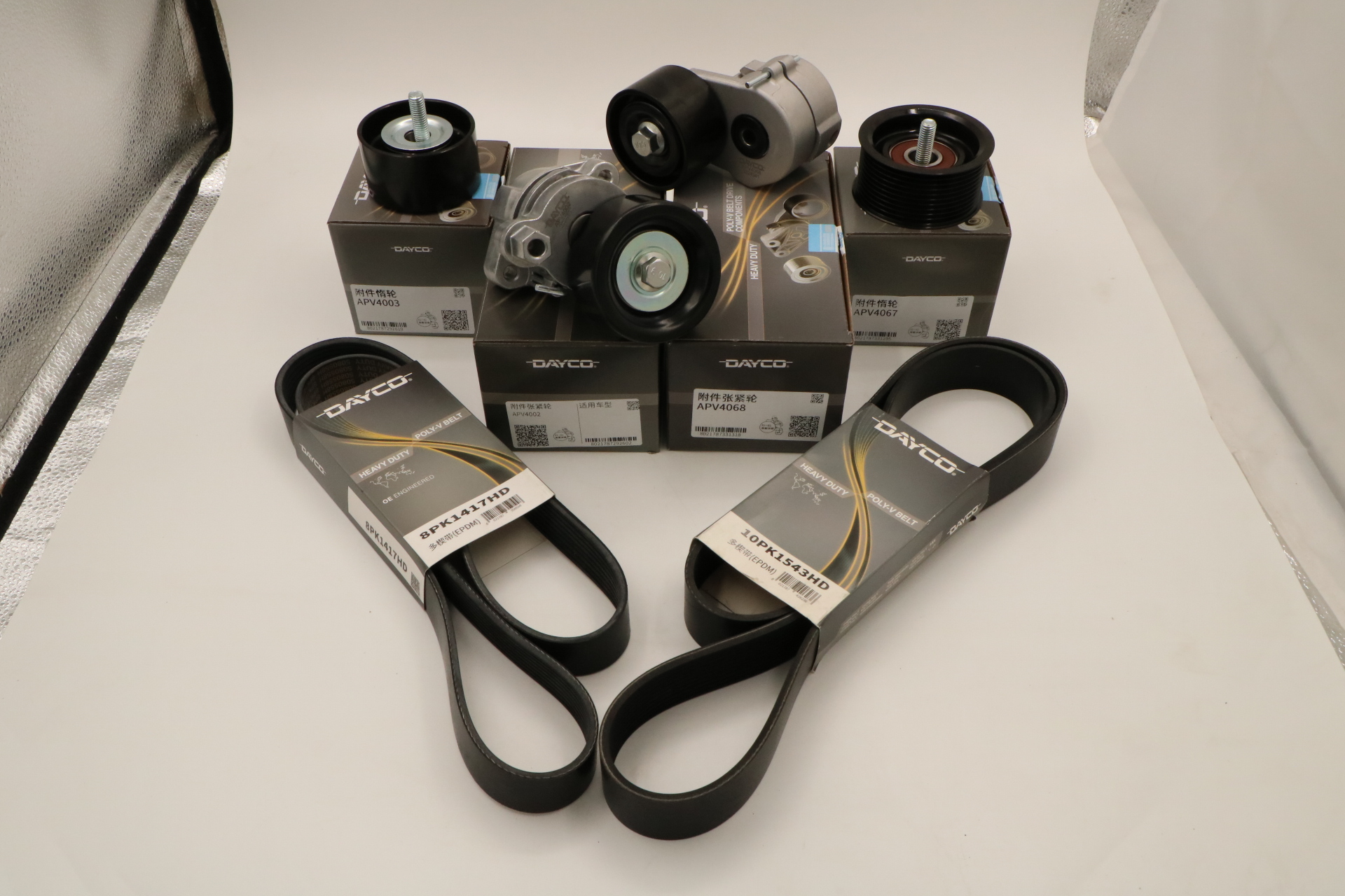 Комлект ГРМ(APV4003 APV4067 8PK1417HD 10PK1543HD APV4002 APV4068)